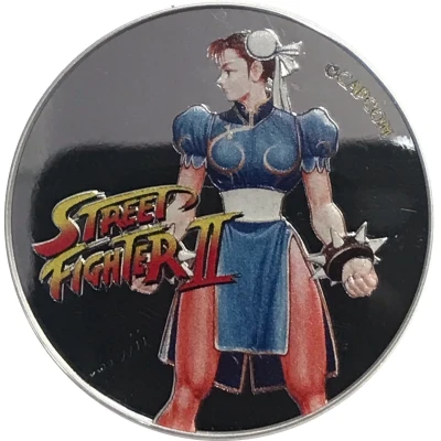 50 Cents Street Fighter II; Chun-Li back