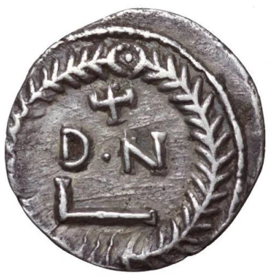 50 Denarii - Gelimer Carthage back