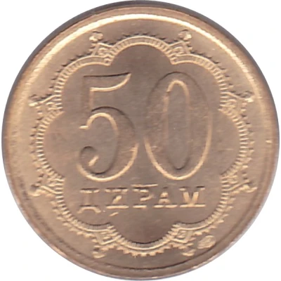 50 Diram magnetic back