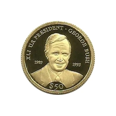 50 Dollars George H. W. Bush back