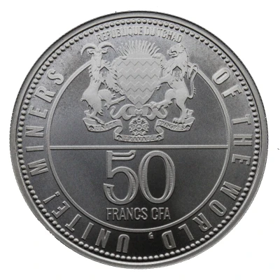 50 Francs CFA Cryptocurrency front