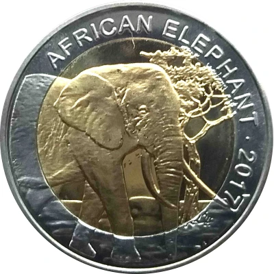 50 Francs CFA Elephant back