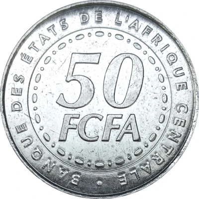 50 Francs CFA front