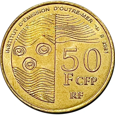 50 Francs CFP front