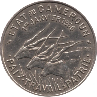 50 Francs Independence front