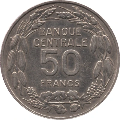 50 Francs Independence back