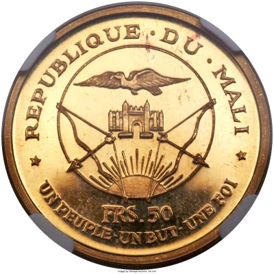 50 Francs Independence ND front