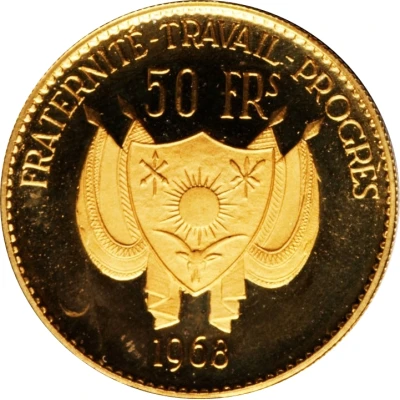 50 Francs Lion front