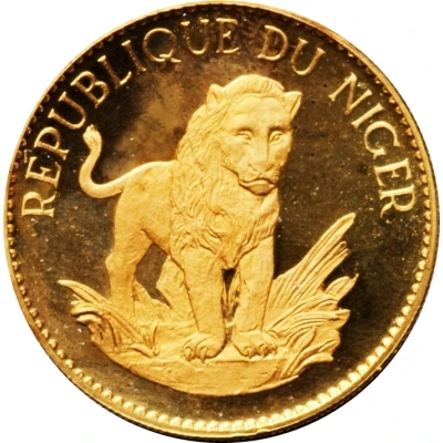 50 Francs Lion back