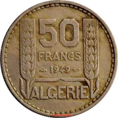 50 Francs back