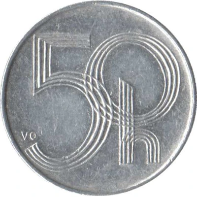 50 Haléřů back