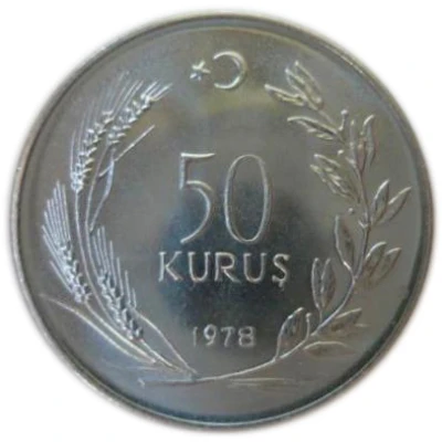 50 Kuruş FAO back