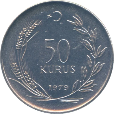 50 Kuruş FAO back