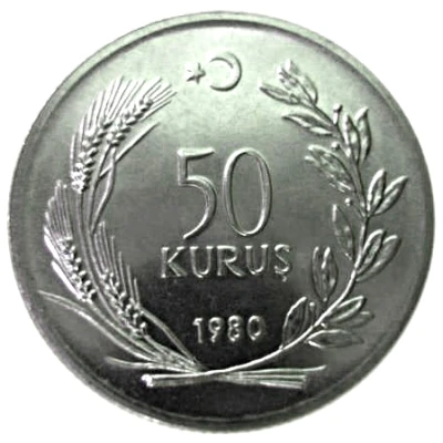 50 Kuruş FAO back