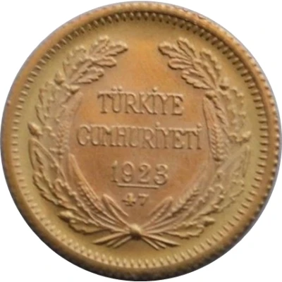 50 Kuruş Gold Bullion Coinage front