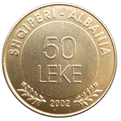 50 Lekë Declaration of Independence front