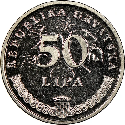 50 Lipa Croatian text front