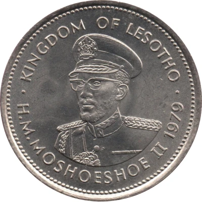 50 Lisente - Moshoeshoe II front