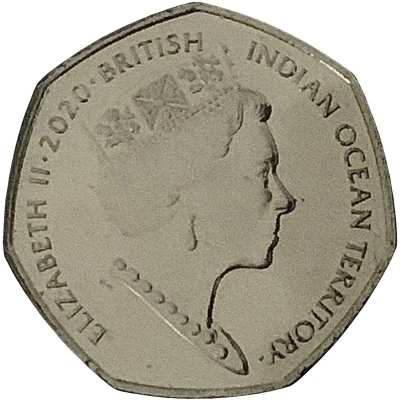 50 Pence - Elizabeth II Father Christmas front