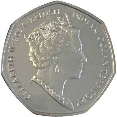 50 Pence - Elizabeth II Father Christmas front