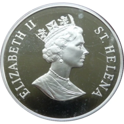 50 Pence - Elizabeth II Golden Wedding; Silver Proof Issue front