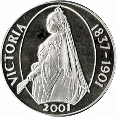 50 Pence - Elizabeth II Queen Victoria back