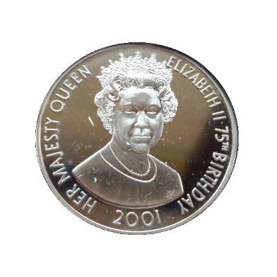 50 Pence - Elizabeth II Queen's Birthday back