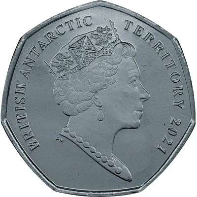 50 Pence - Elizabeth II The Crown Jewels front