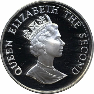 50 Pence - Elizabeth II WWF; Silver Proof Issue front