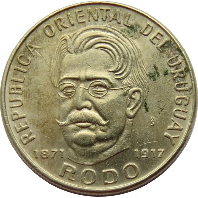 50 Pesos José Enrique Rodó front