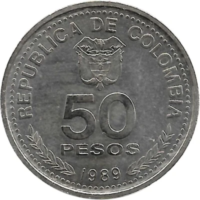 50 Pesos National Constitution front