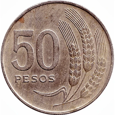 50 Pesos back