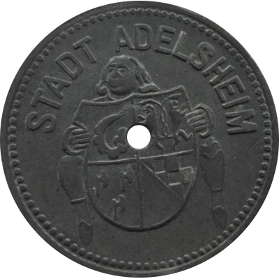 50 Pfennigs - Adelsheim ND front