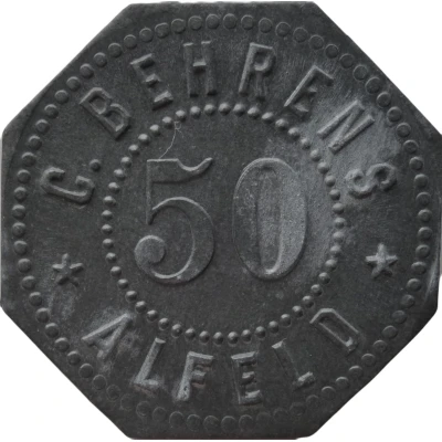 50 Pfennigs - Alfeld (C. Behrens) ND front