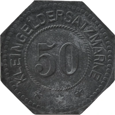 50 Pfennigs - Alfeld (C. Behrens) ND back