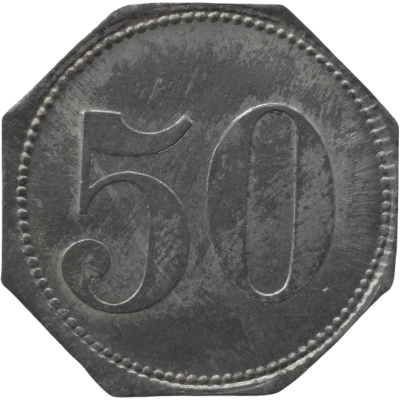 50 Pfennigs - Amberg (Gebrüder Baumann) ND back