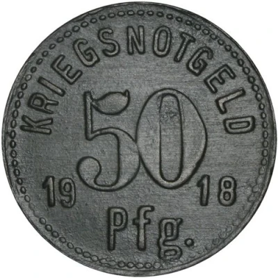 50 Pfennigs - Apolda back