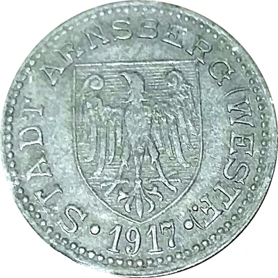 50 Pfennigs - Arnsberg front