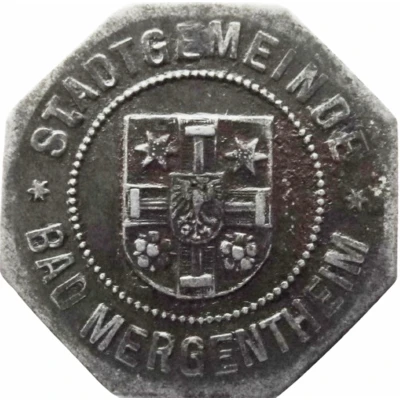 50 Pfennigs - Bad Mergentheim front