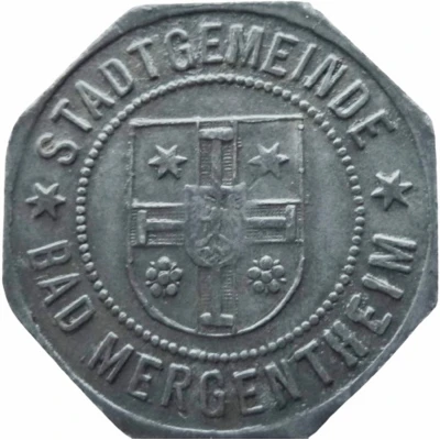 50 Pfennigs - Bad Mergentheim front