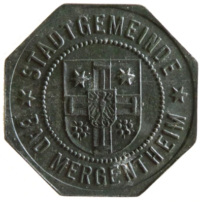 50 Pfennigs - Bad Mergentheim front