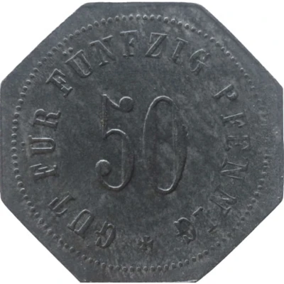 50 Pfennigs - Bad Tölz back