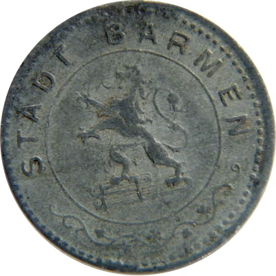 50 Pfennigs - Barmen front