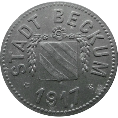 50 Pfennigs - Beckum front