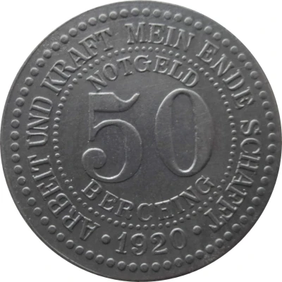 50 Pfennigs - Berching front