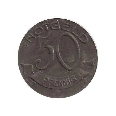 50 Pfennigs - Berlin (A. Wertheim) ND back