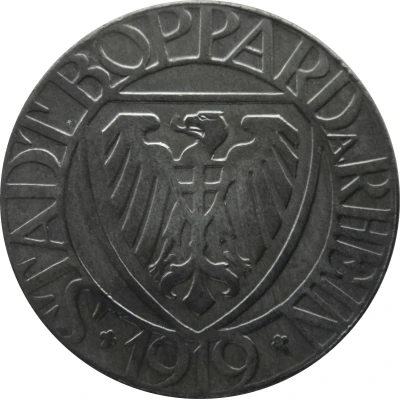 50 Pfennigs - Boppard front