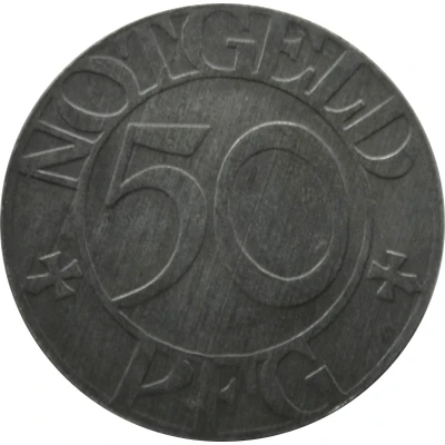 50 Pfennigs - Boppard back