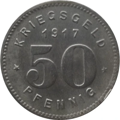 50 Pfennigs - Bottrop back