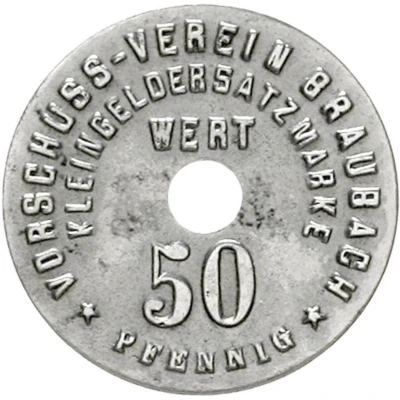 50 Pfennigs - Braubach ND front